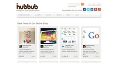 Desktop Screenshot of ihubbub.com